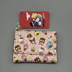 Loungefly Hello Kitty And Friends Sweet Treat Mini Flap Wallet NEW